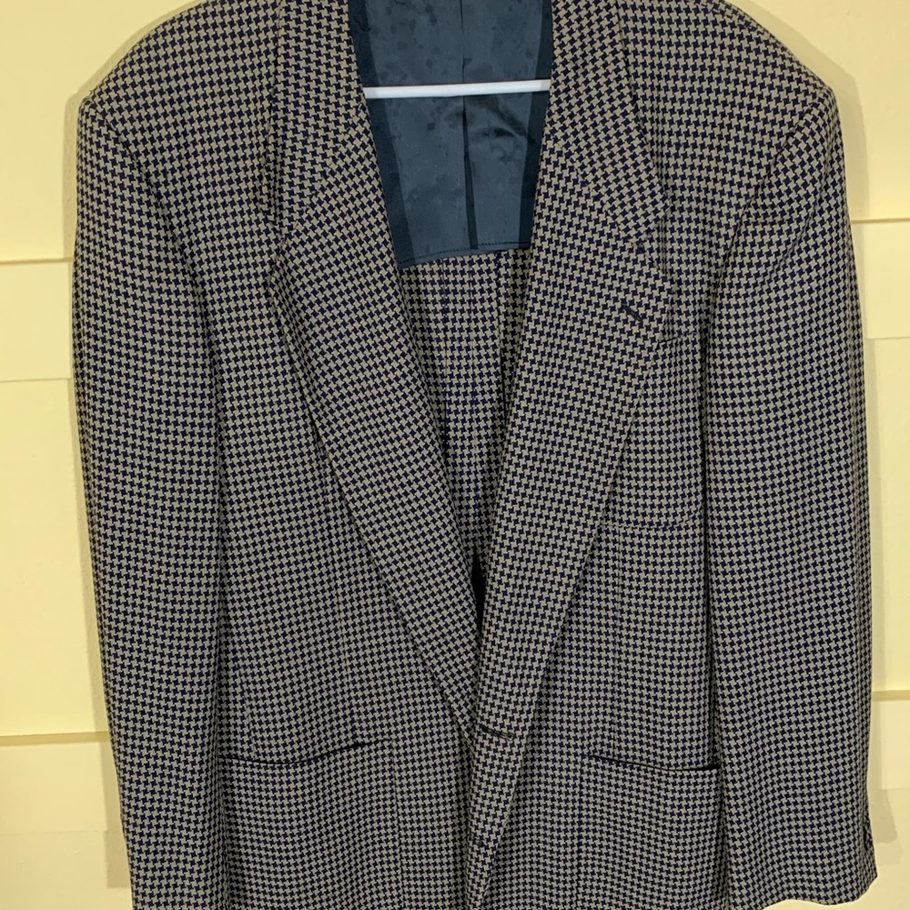 Giorgio Armani le collezioni blazer navy/taupe